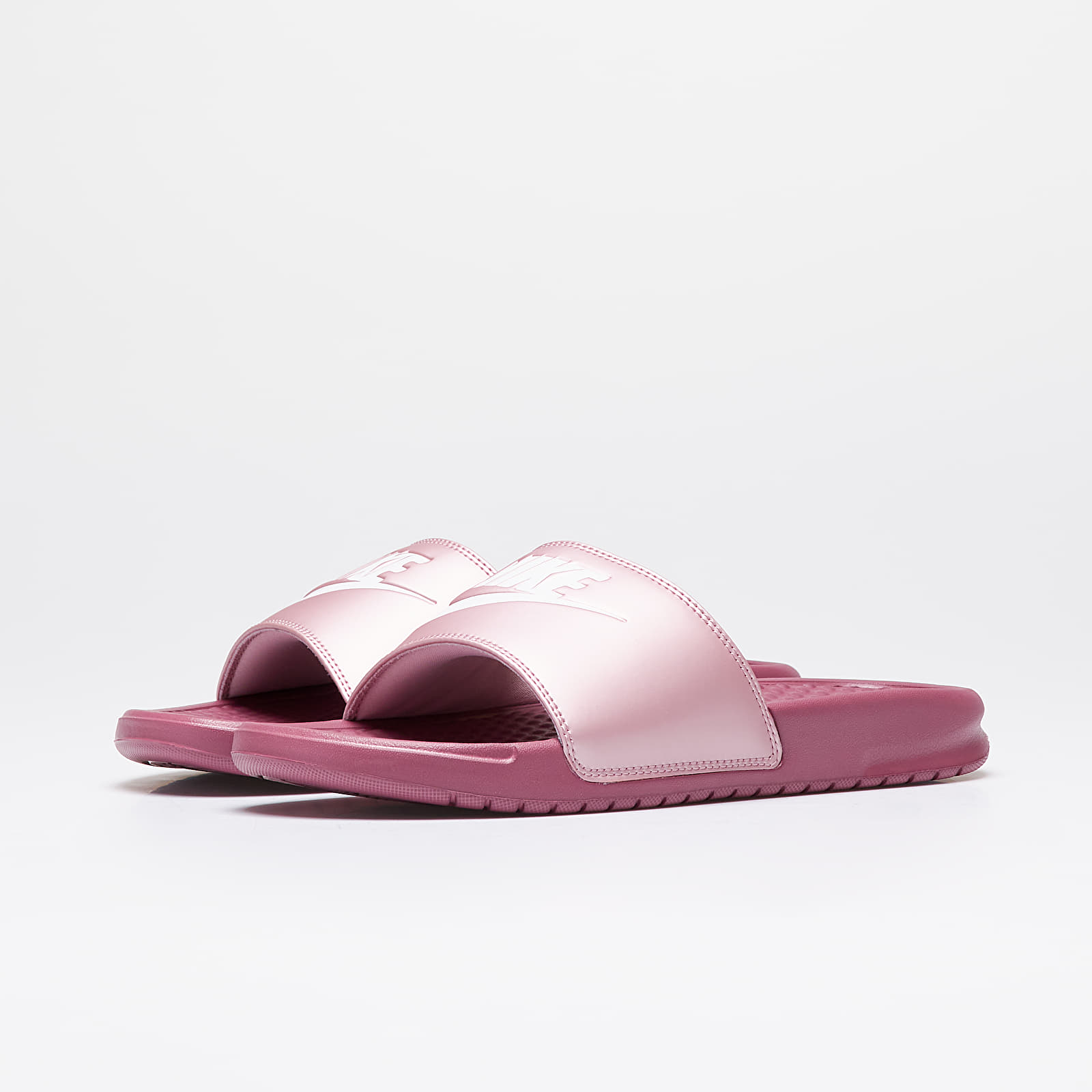 Dámské tenisky a boty Nike Wmns Benassi Jdi Shadowberry/ White-Plum Chalk