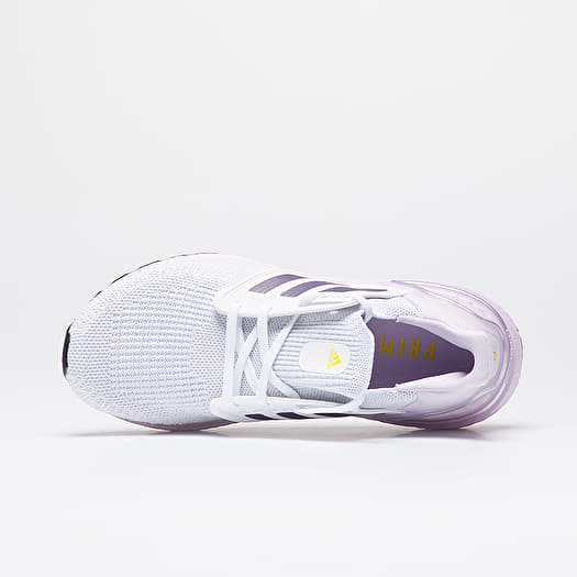 Ultra boost 20 white purple top