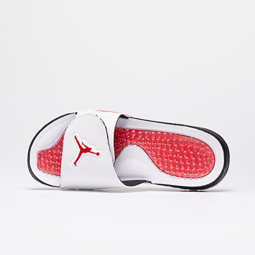 Men s shoes Jordan Hydro V Retro White Fire Red Black Footshop