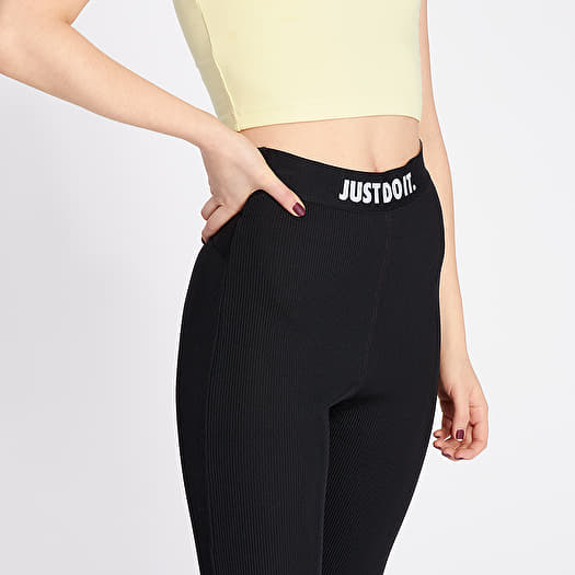 Pants and jeans Nike Sportswear 7 8 Just Do It Rib Legging Black Footshop