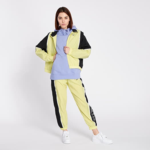 Jackets Nike Sportswear Woven Piping Jacket Limelight Black