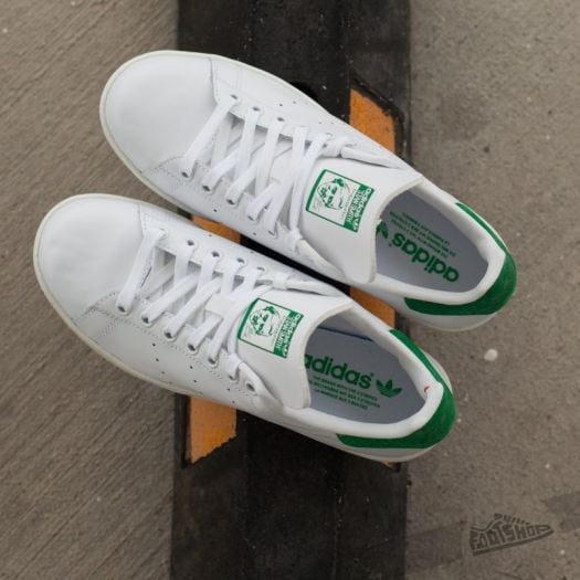 Women s shoes adidas Stan Smith Luxe W White Green Footshop