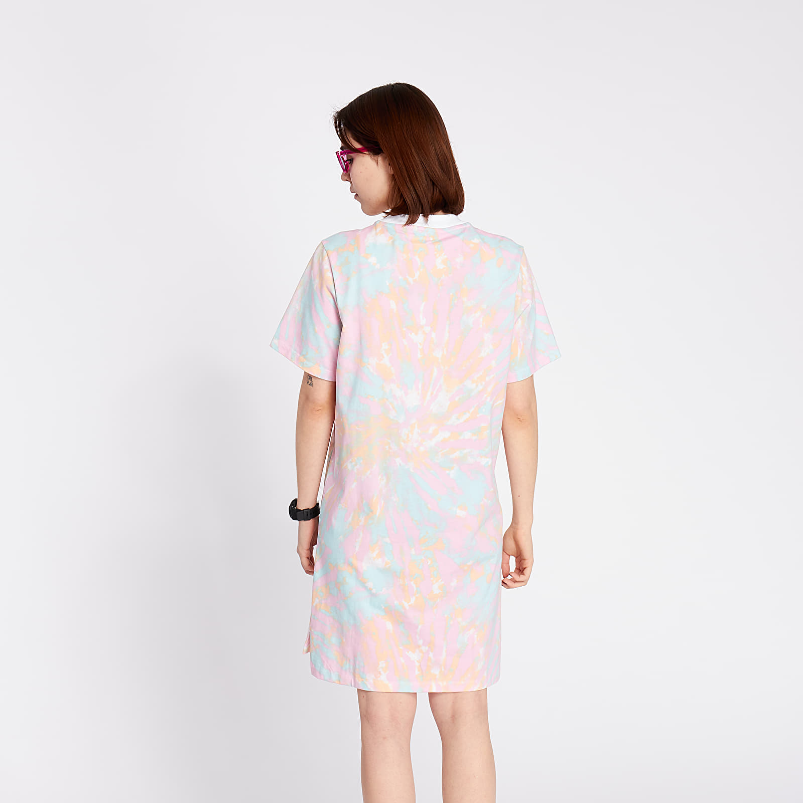 Dress adidas Tee Dress Multicolor White True Pink Footshop