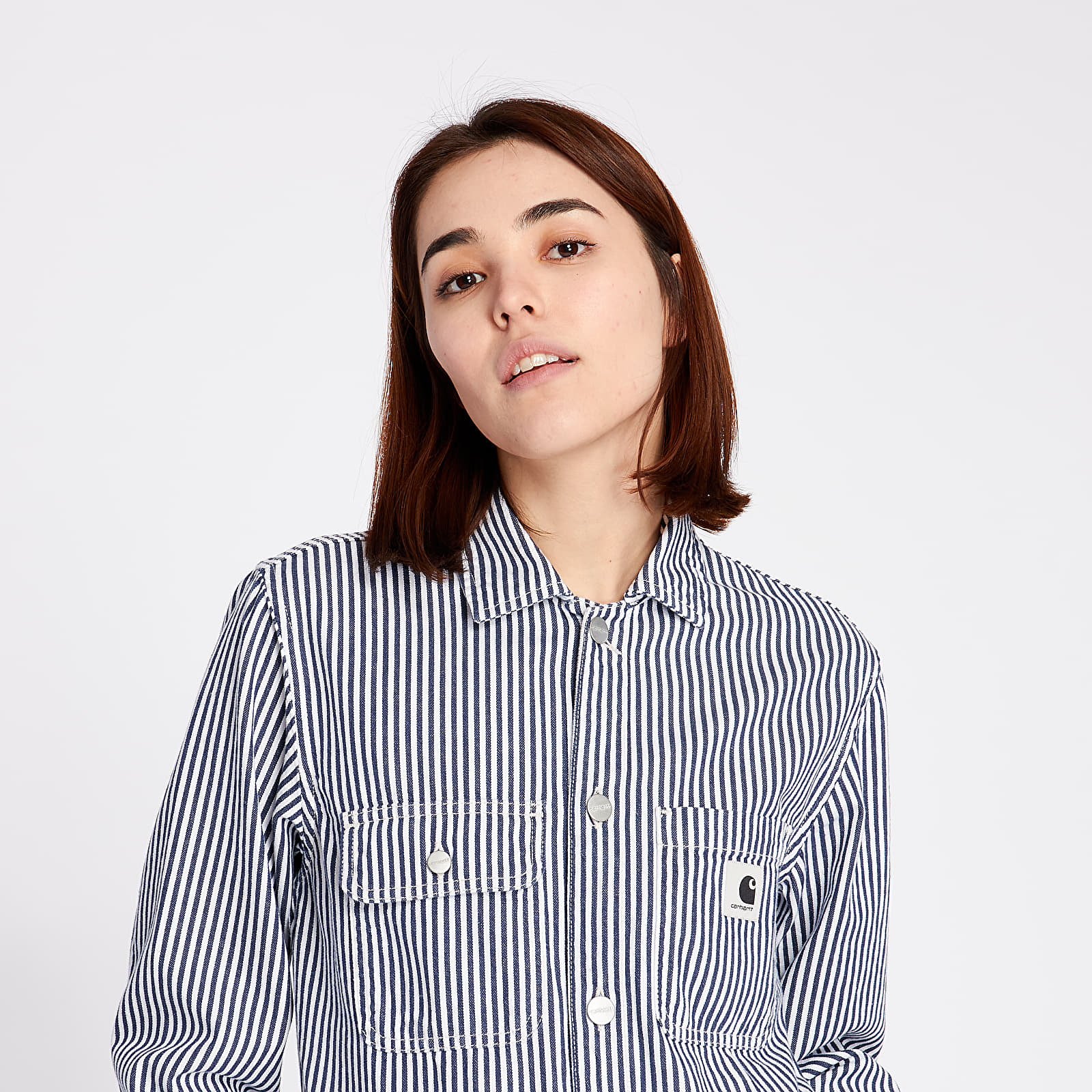 Hemden Carhartt WIP Tara Coverall Overal Blue/ White