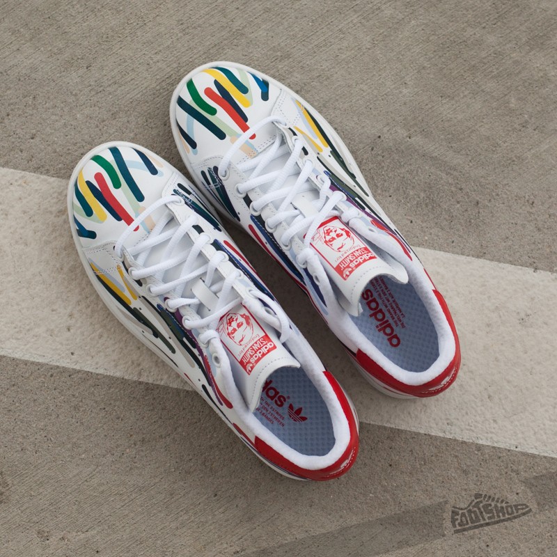 Stan smith adidas red stripes 2025