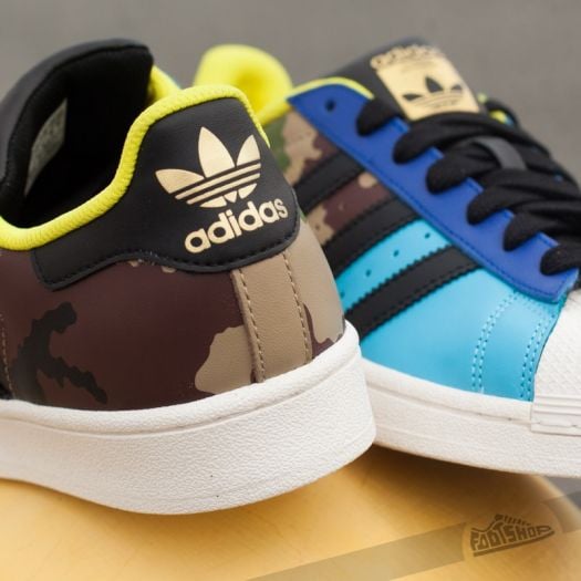 Superstar adidas cyan hotsell