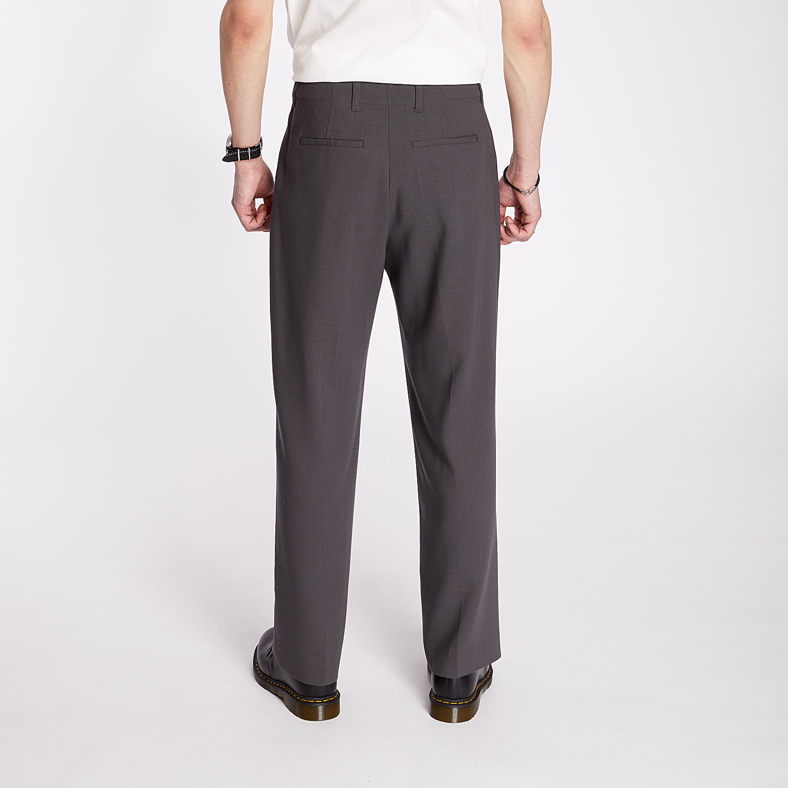 Pants Our Legacy Borrowed Chino Pants Grey Wool
