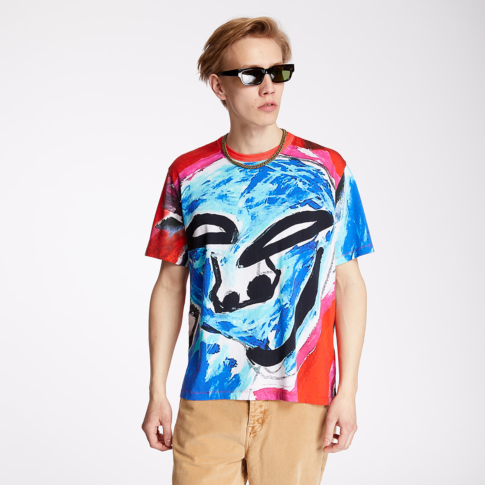 Tricouri Our Legacy New Box Tee Voodoo Face Print