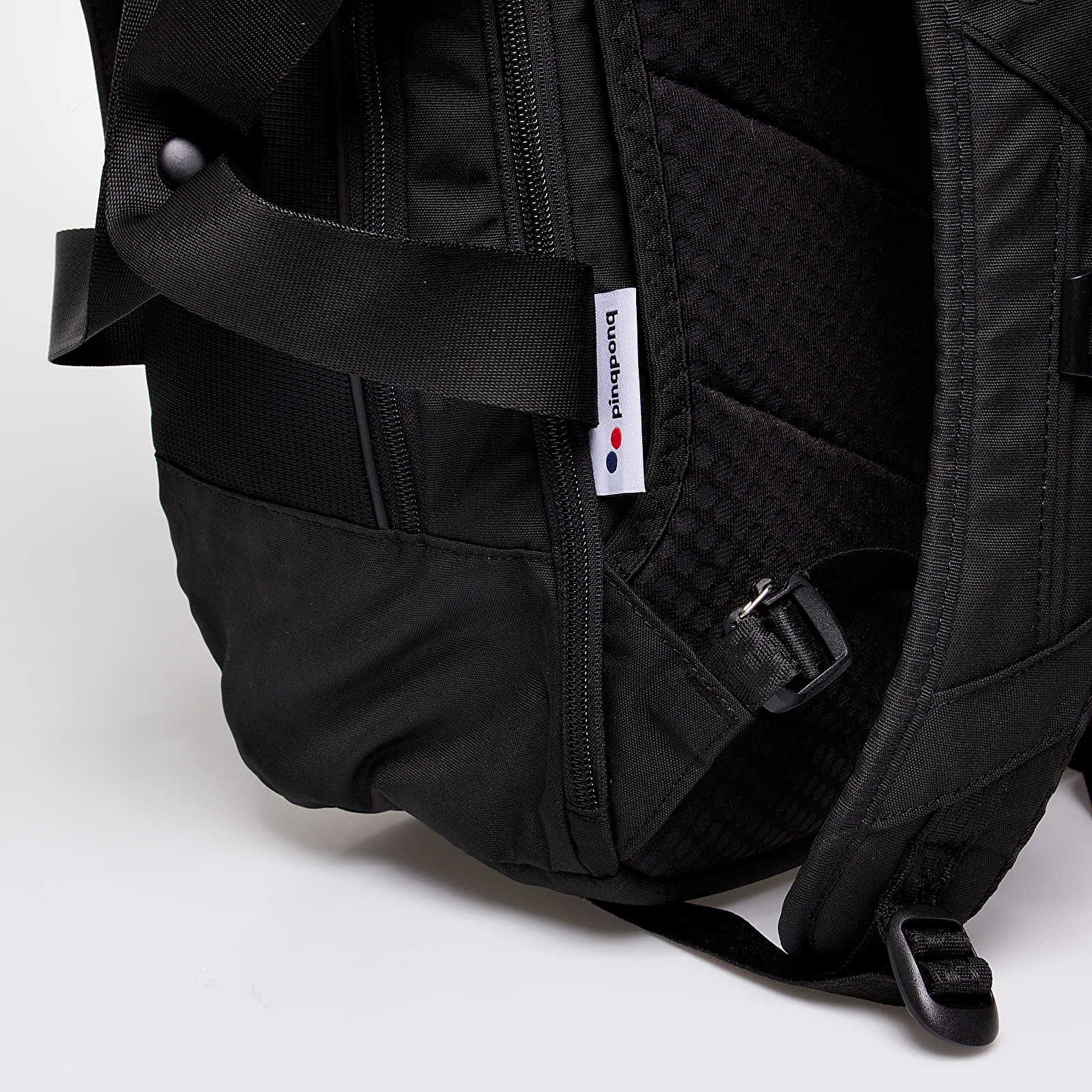Rugzakken pinqponq Blok Medium Backpack Rooted Black