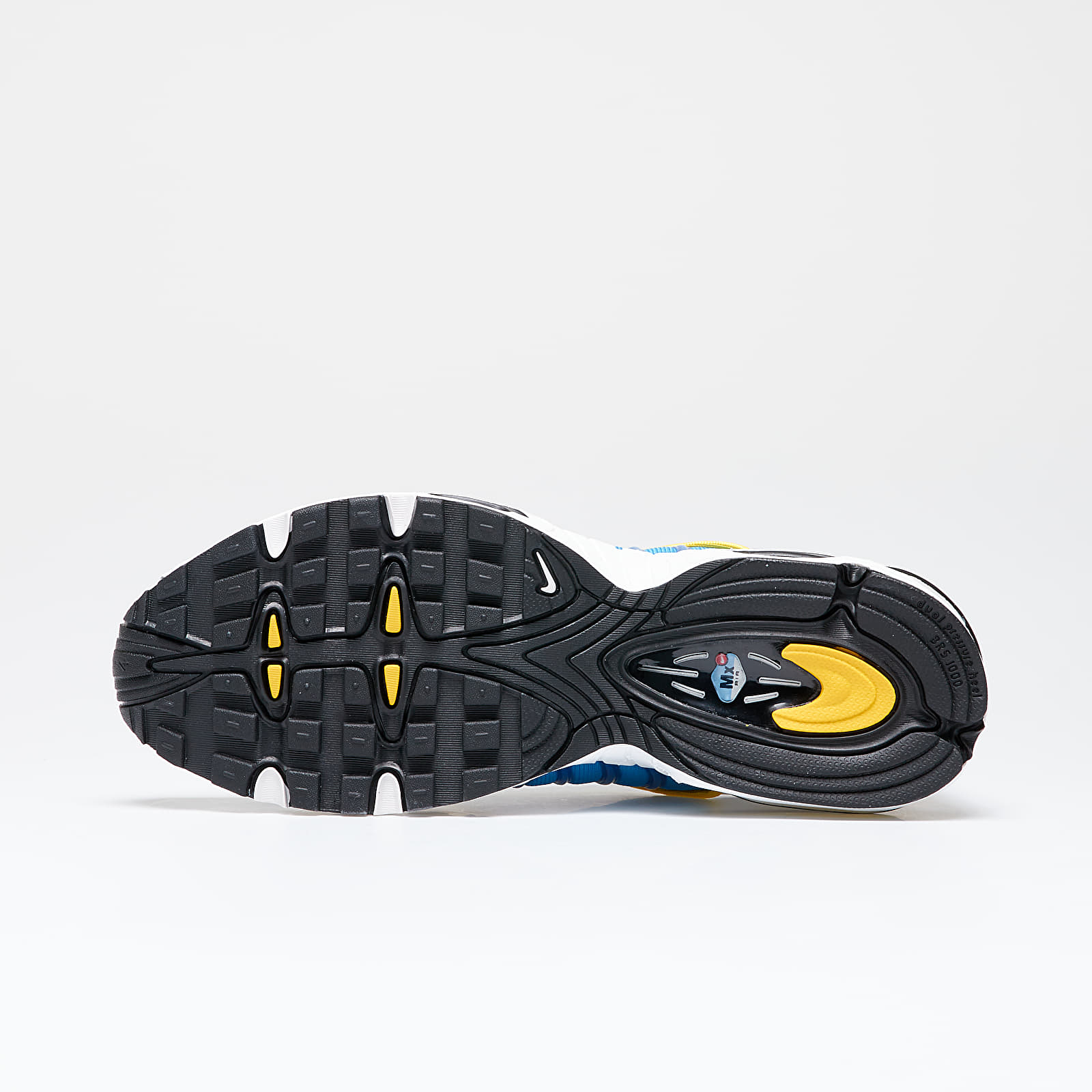 Herren Sneaker und Schuhe Nike Air Max Tailwind IV White/ Lt Photo Blue-Speed Yellow-White