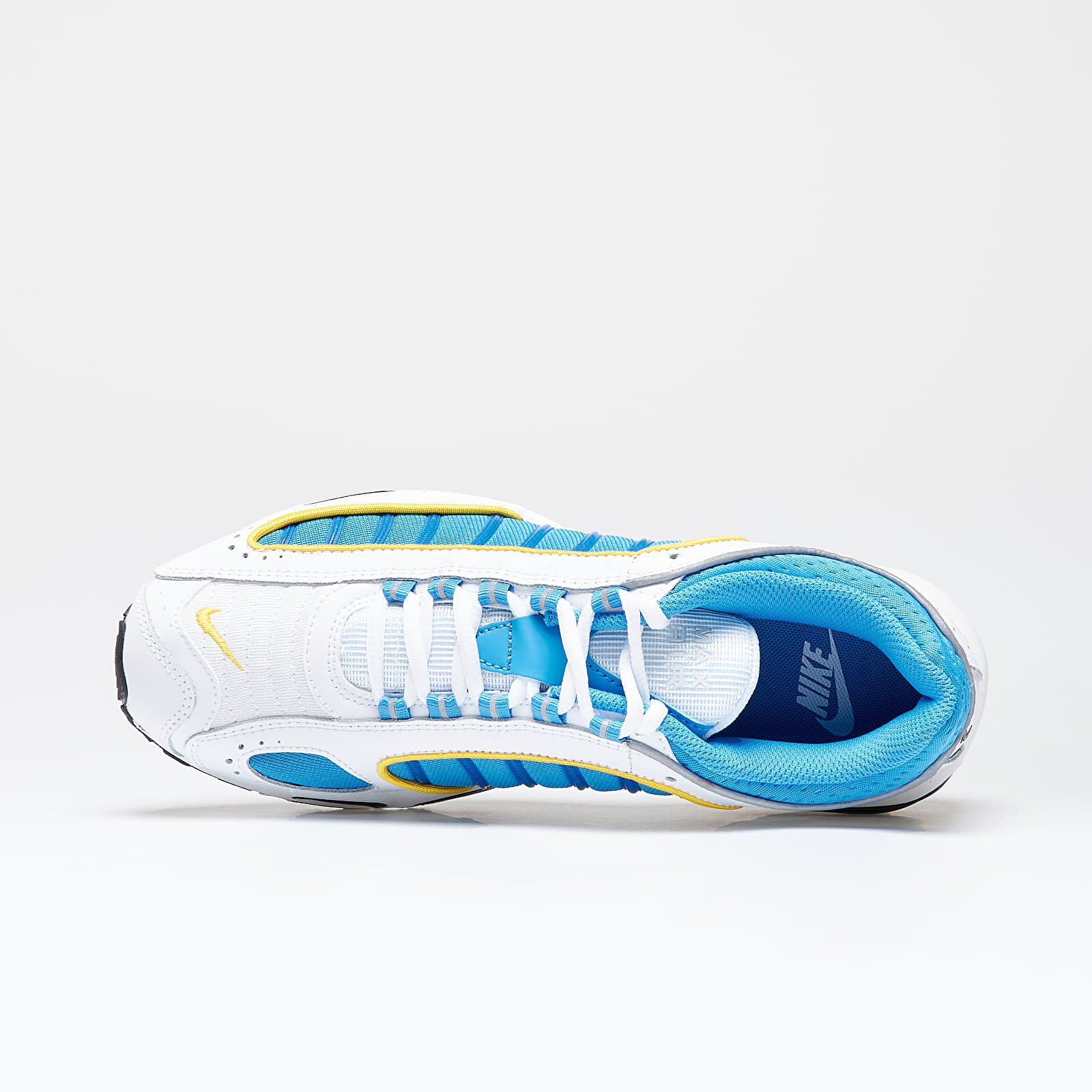 Herren Sneaker und Schuhe Nike Air Max Tailwind IV White/ Lt Photo Blue-Speed Yellow-White