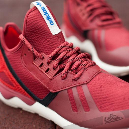 Adidas tubular runner red clearance black