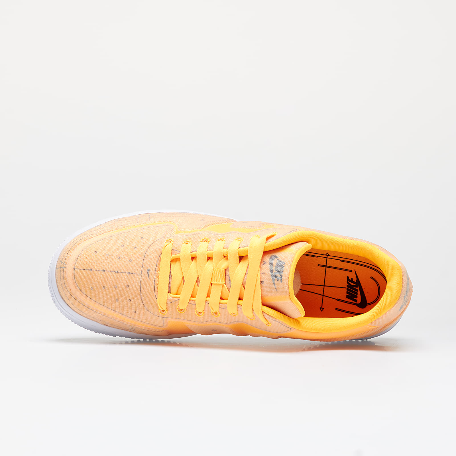 Women's shoes Nike Wmns Air Force 1 '07 LX Laser Orange/ Laser Orange-Black-White