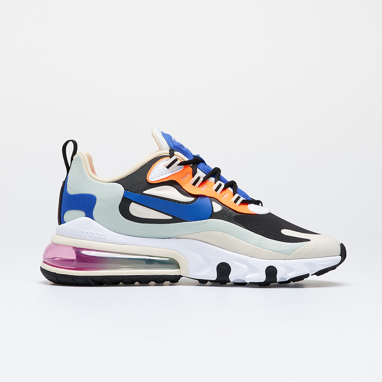 Damesschoenen Nike W Air Max 270 React Fossil Hyper Blue Black Pistachio Frost Footshop