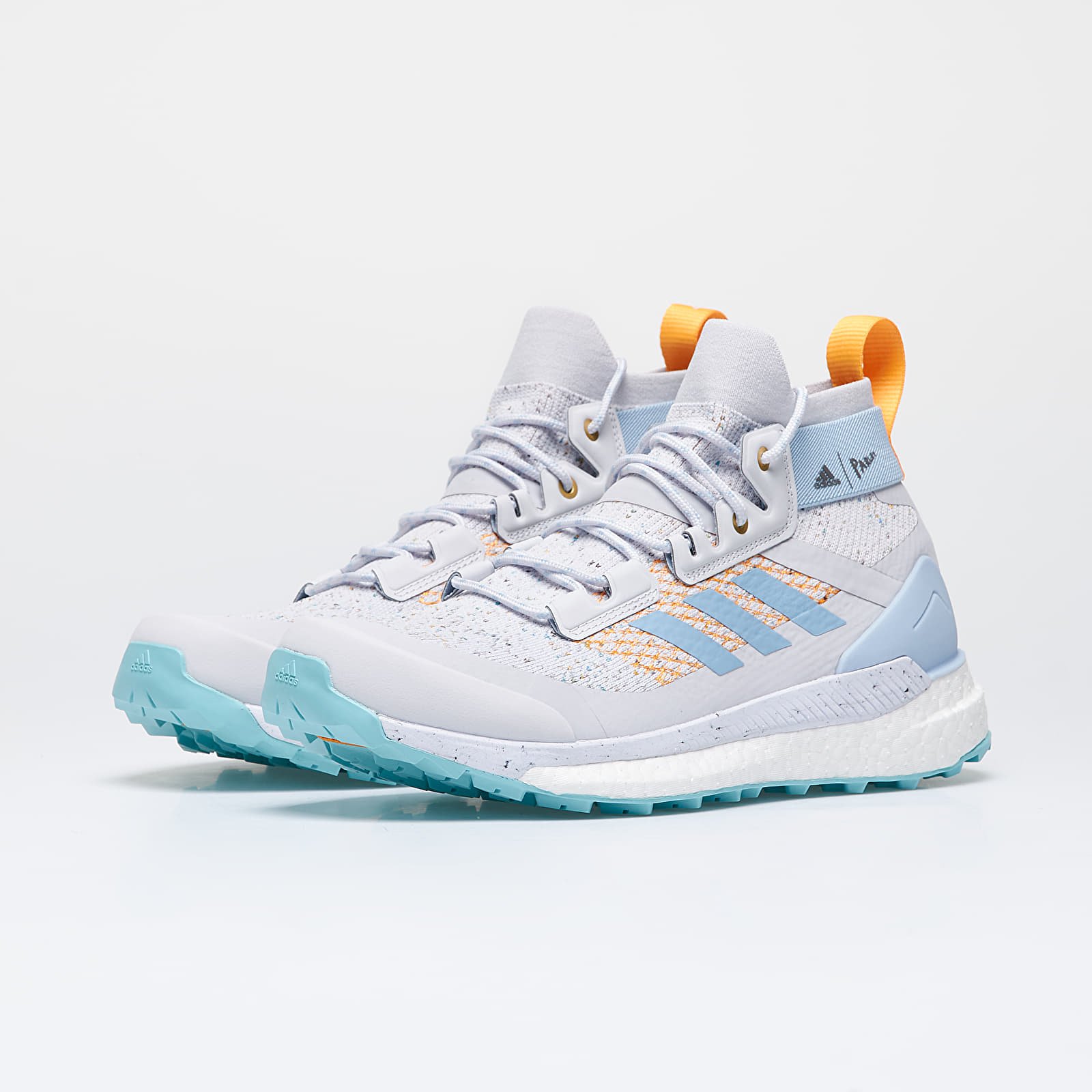 Shoes adidas x Parley Terrex Free Hiker W Dash Grey Easy Blue Real Gold Footshop