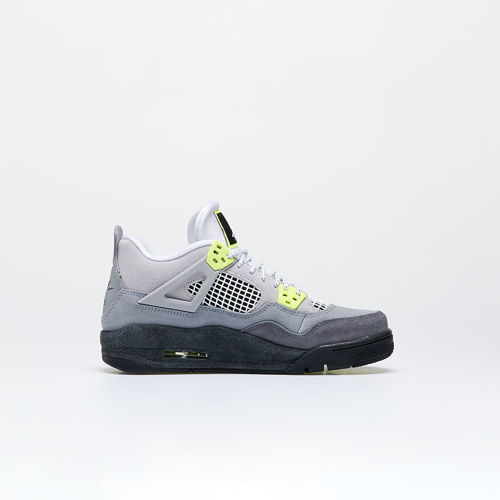 Detské tenisky a topánky Air Jordan 4 Retro SE (GS) Cool Grey/ Volt-Wolf Grey-Anthracite