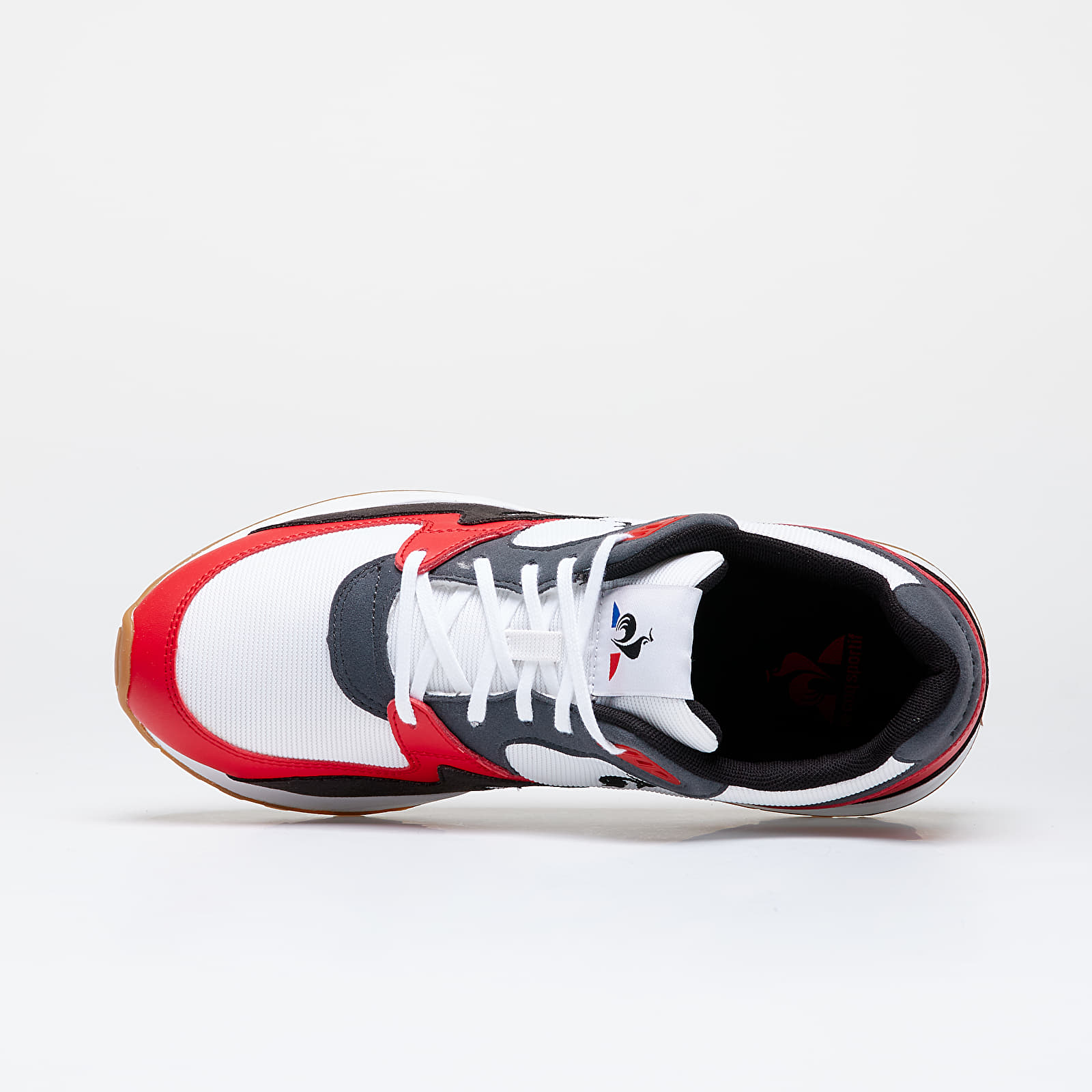 Men s shoes le coq sportif R800 Optical White Pure Red Footshop