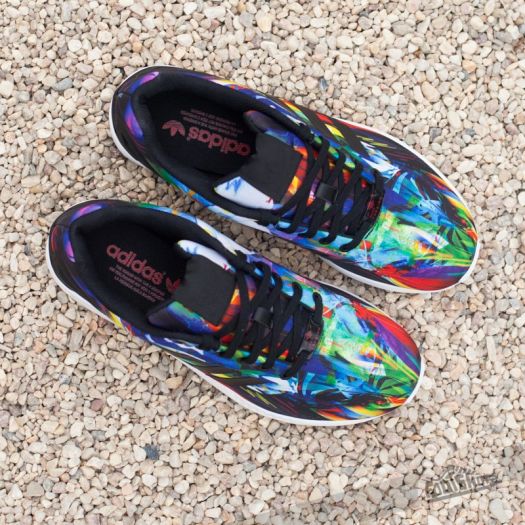 Adidas zx top flux multicolor floral