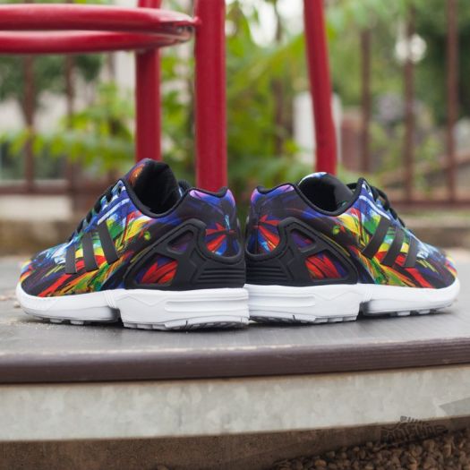Adidas zx flux rainbow bottom cheap