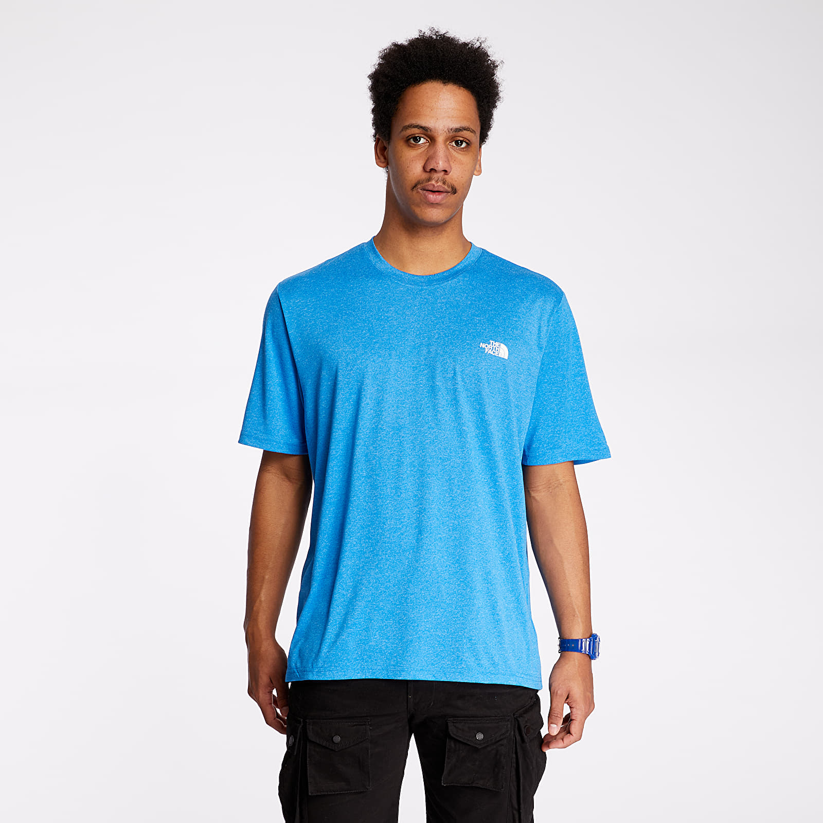 T-shirts The North Face Reaxion Amp Crew Tee Clear Lake Blue