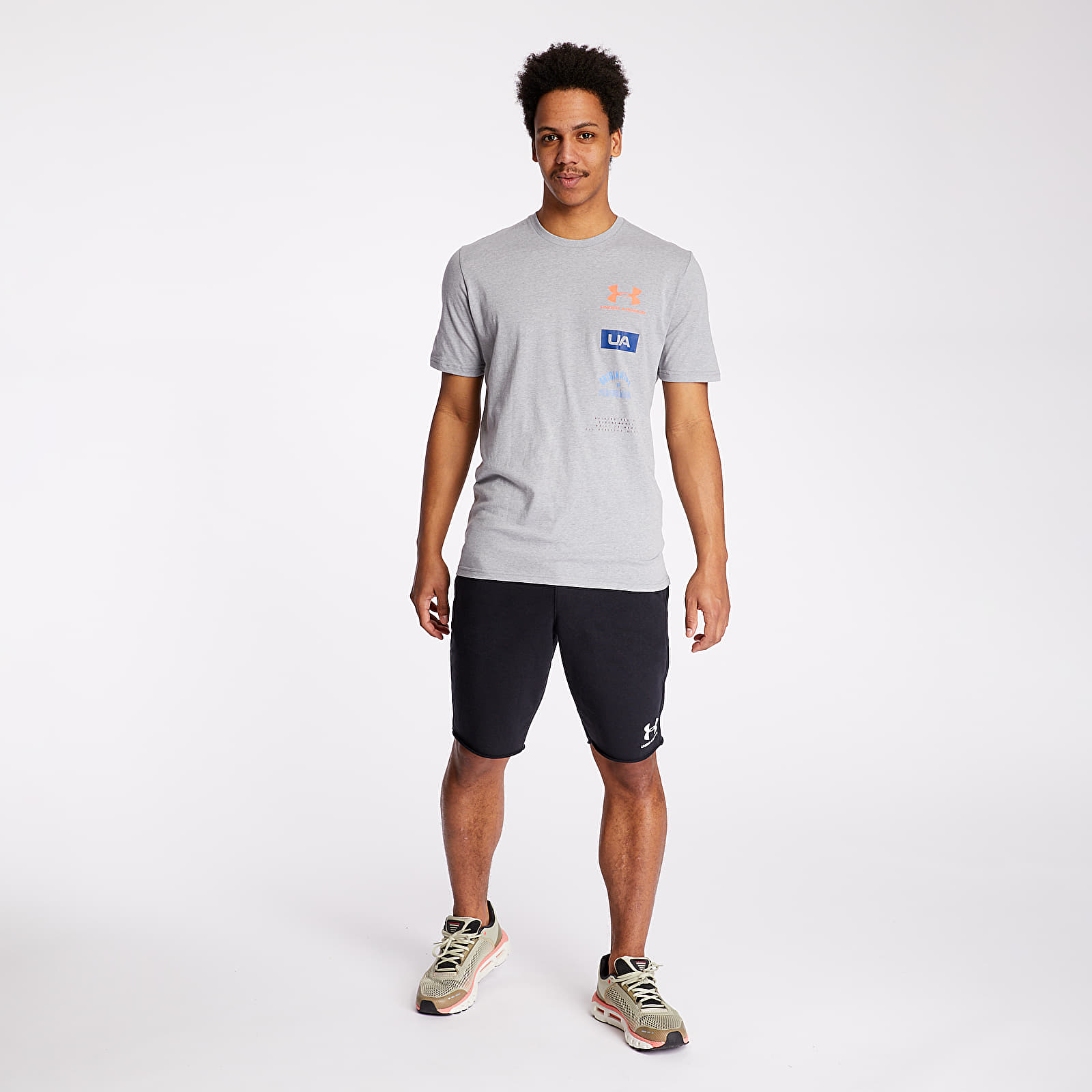 Kratke hlače Under Armour Sportstyle Terry Shorts Black/ Onyx White