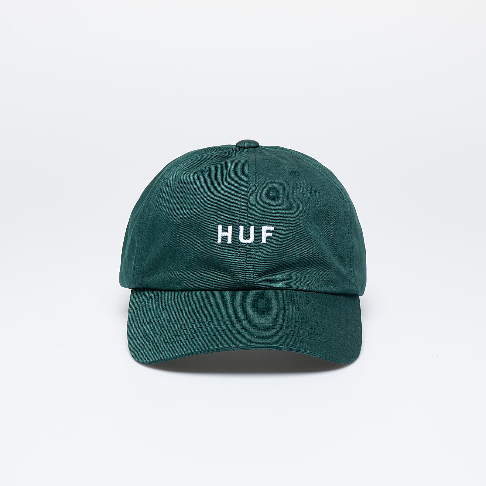 Kšiltovky HUF Essentials OG Logo Curved Visor Hat Deep Jungle