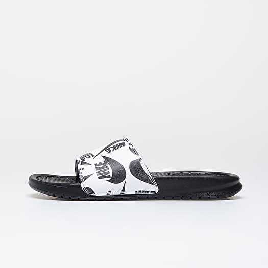 Women s shoes Nike Wmns Benassi Jdi Print Black Black White Footshop