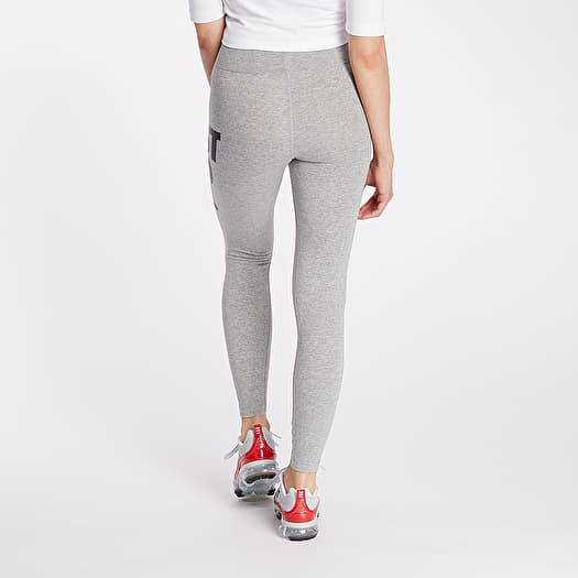 Pants and jeans Nike Sportswear Legasee 7/8 Just Do It Legging Dark Grey  Heather/ Black