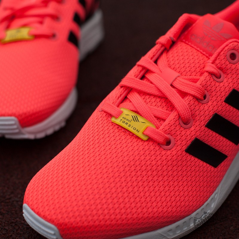 Adidas zx flux k flared/ cobalt black/ ftwr white discount