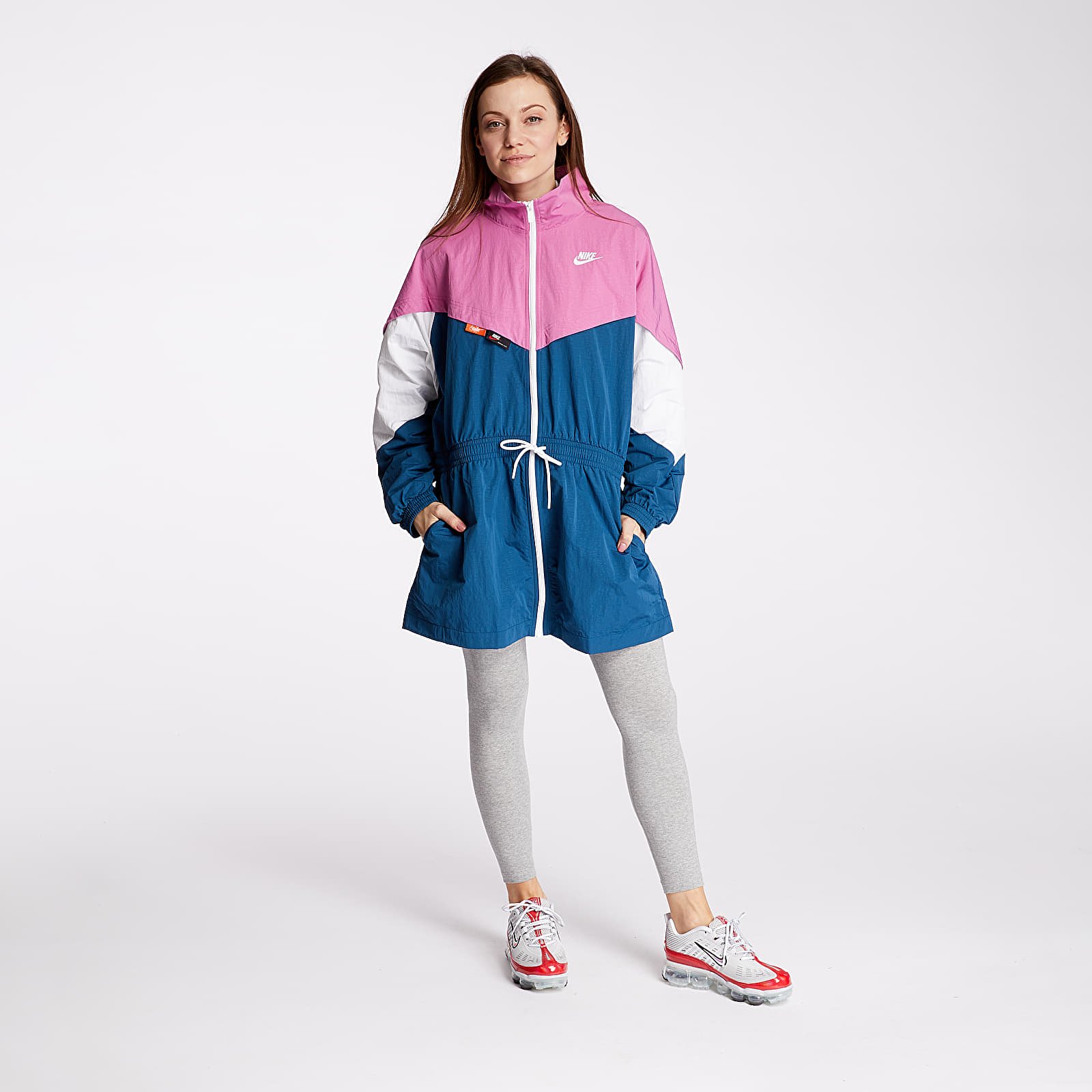 Jackets Nike Sportswear Icon Clash Track Woven Jacket Cosmic Fuchsia Footshop