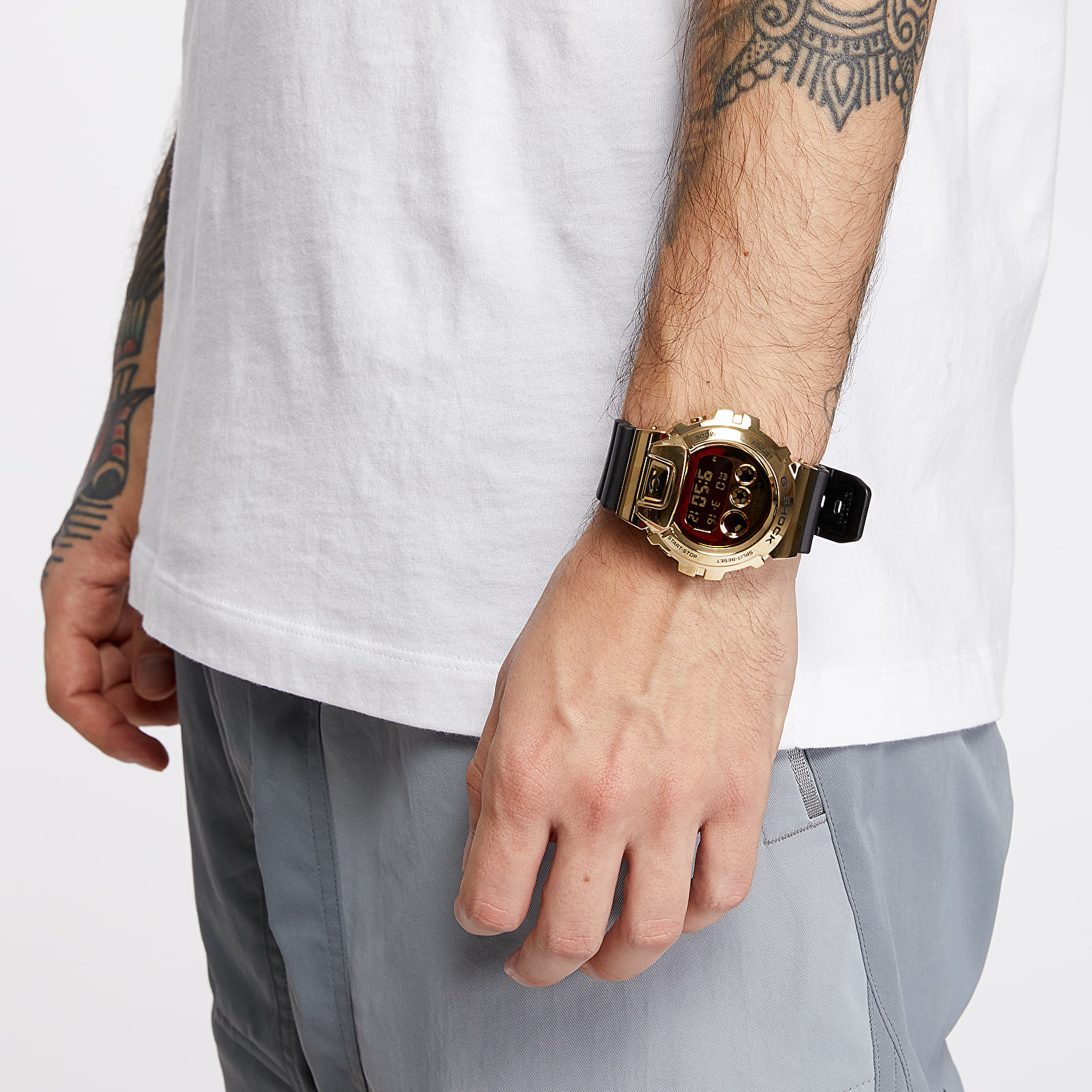 Uhren Casio G Shock Premium GM 6900G 9ER Watch Gold Black Footshop