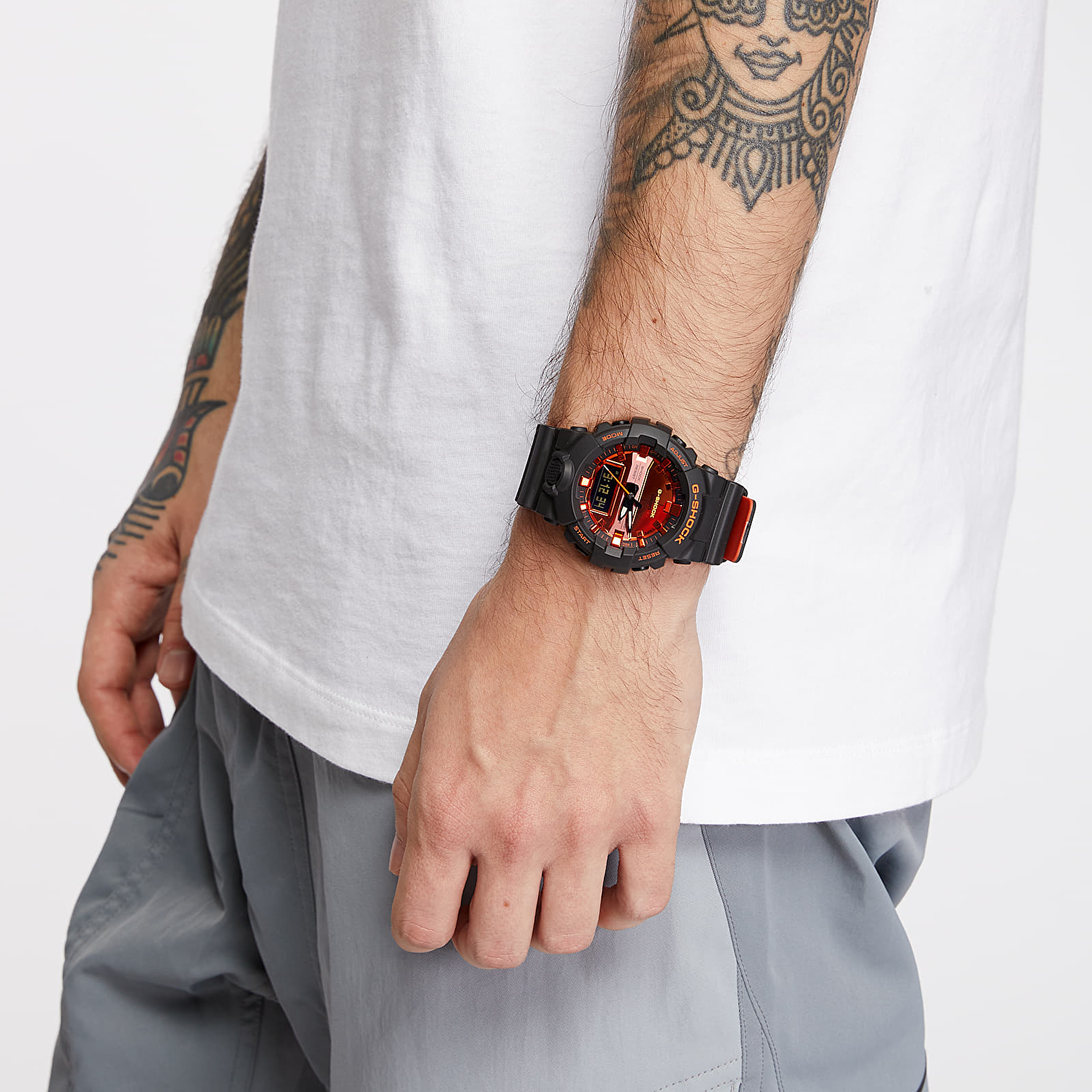 Relojes G-shock Watch Black/ Orange