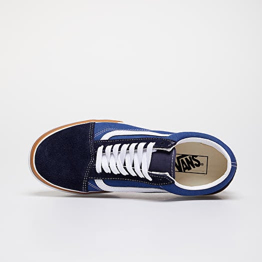 Men s shoes Vans Old Skool Stacked Navy True White Footshop