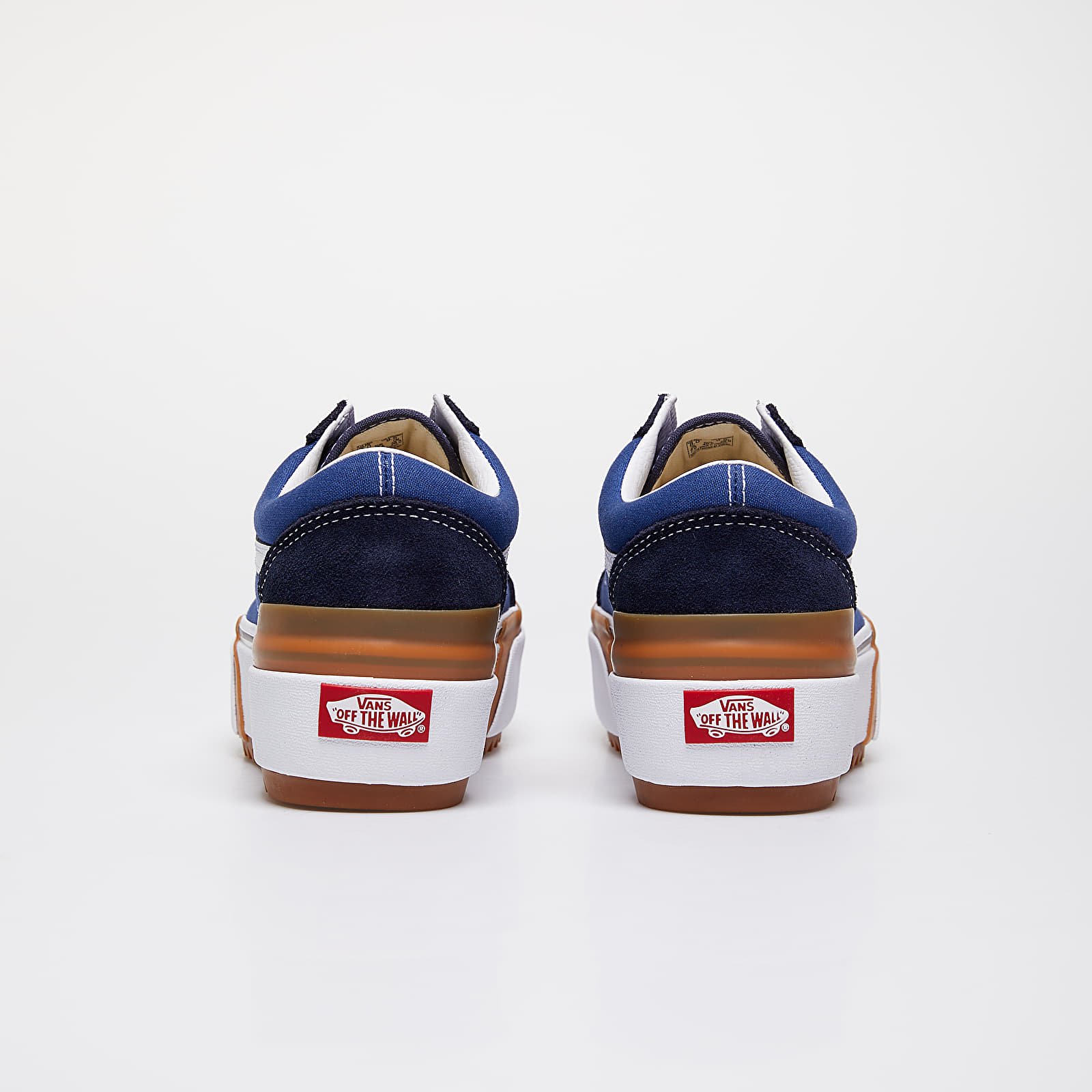 Navy hot sale platform vans