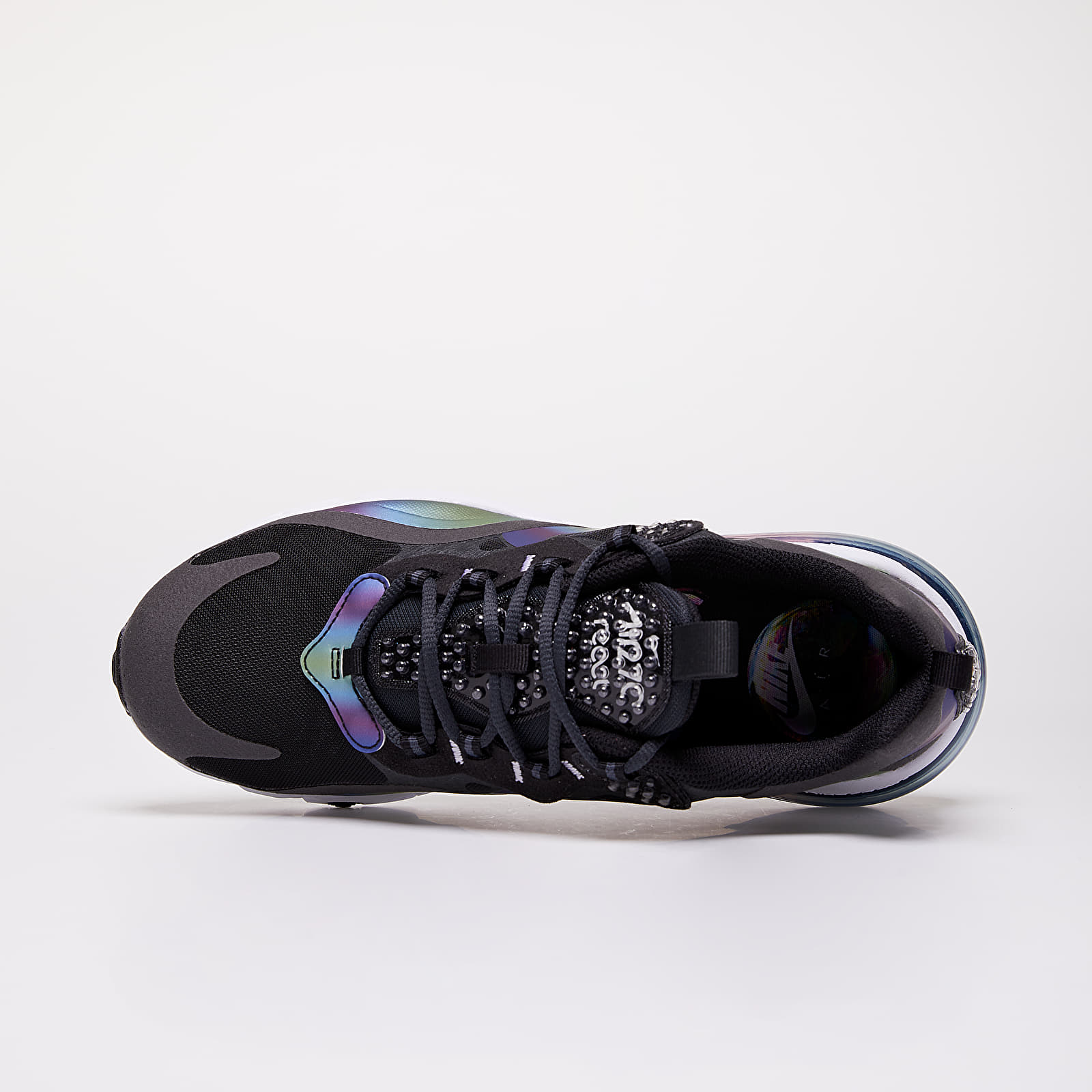 Zapatillas y zapatos para niños Nike Air Max 270 React 20 (GS) Dk Smoke Grey/ Multi-Color-Black-White