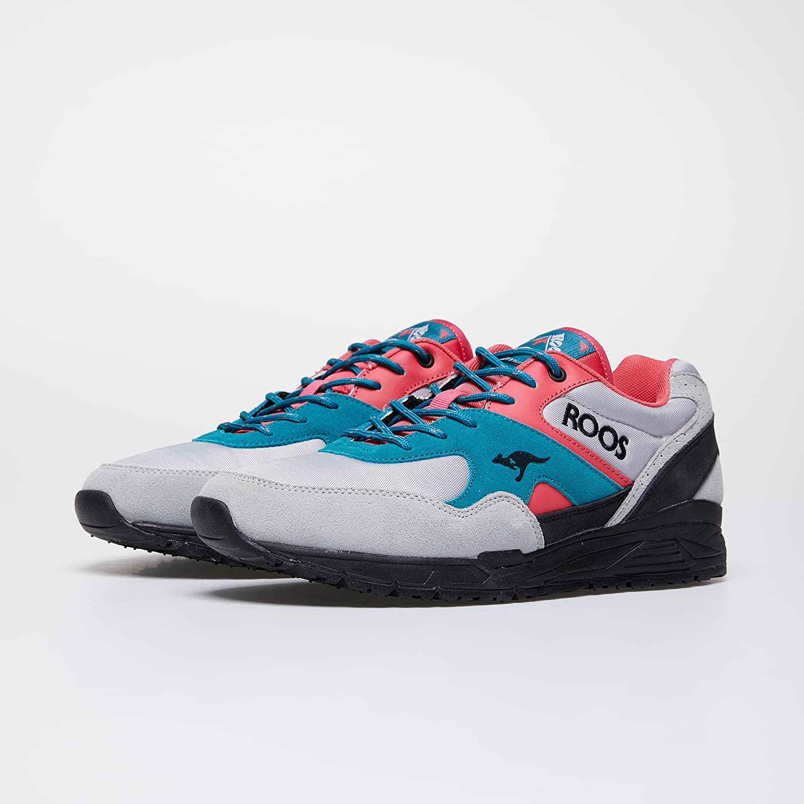 Férfi cipők KangaROOS Runaway ROOS 002 MTN Vapor Grey/ Neon Pink