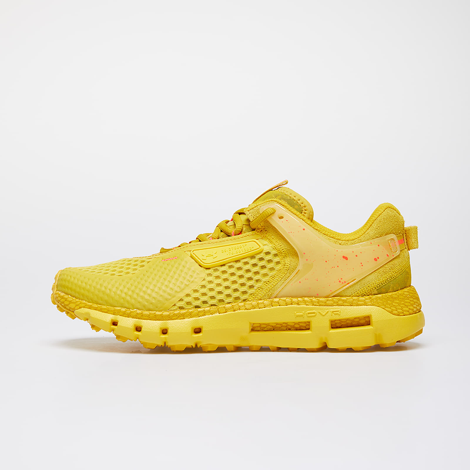 Neon yellow under armour shoes best sale