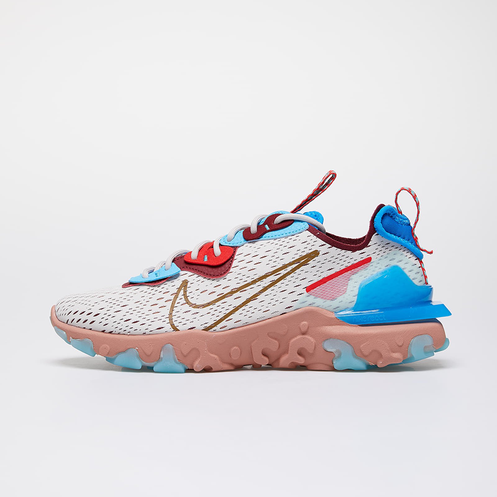 Men s shoes Nike React Vision Light Bone Terra Blush Photo Blue Footshop