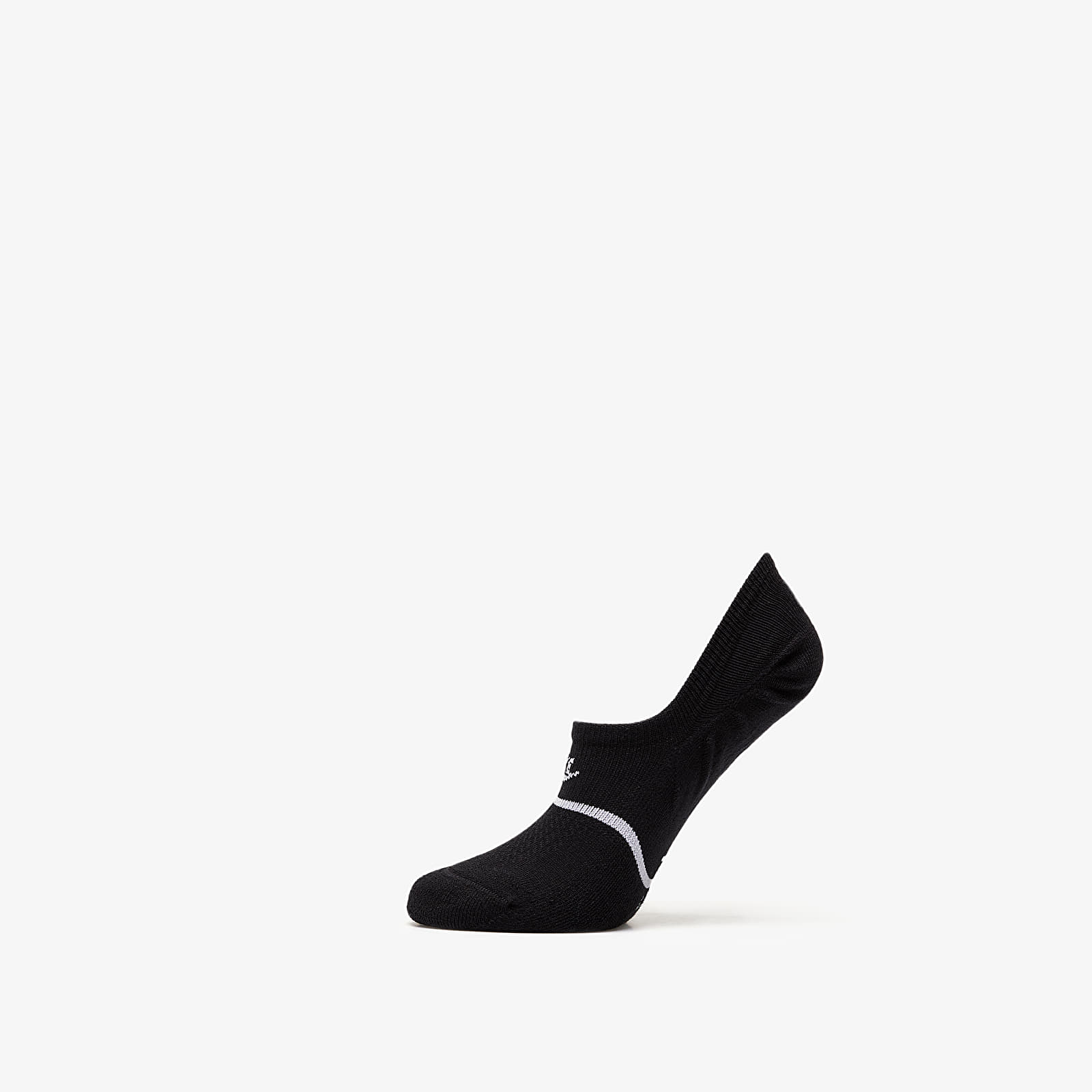 Șosete Nike Sneaker Sox Essential No Show Footie 2-Pack Socks Black/ White