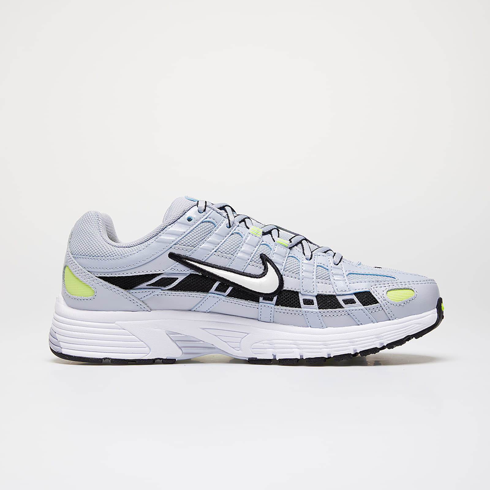 Women's shoes Nike W P-6000 Sky Grey/ White-Lemon Venom-Black