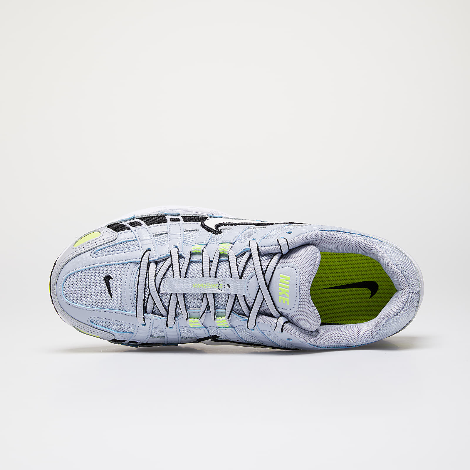 Women's shoes Nike W P-6000 Sky Grey/ White-Lemon Venom-Black