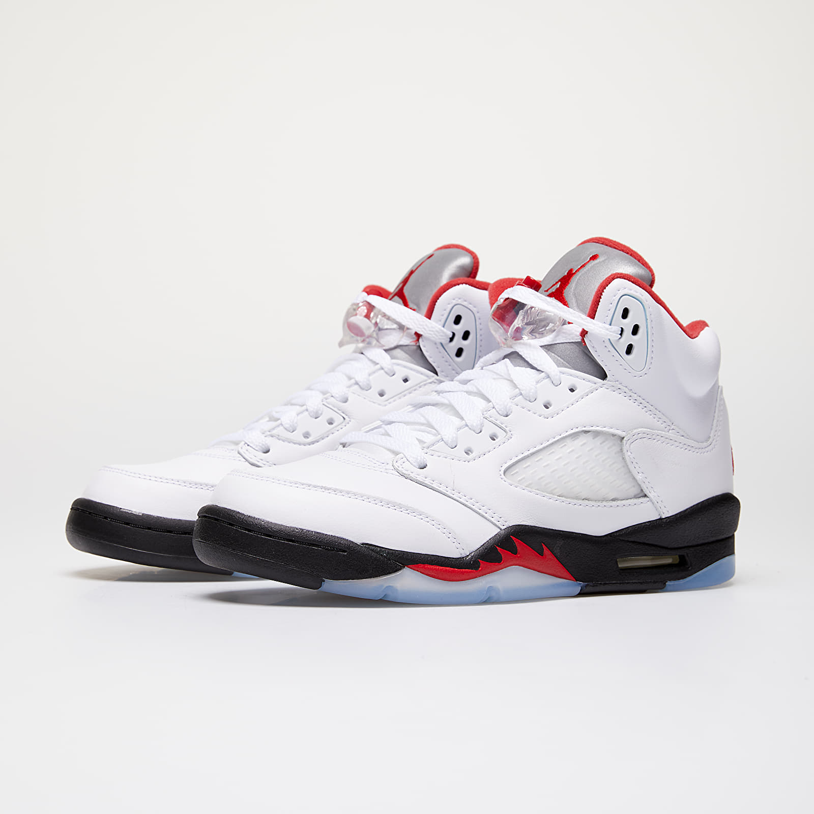 Детски маратонки и обувки Jordan Air 5 Retro (GS) True White/ Fire Red-Black
