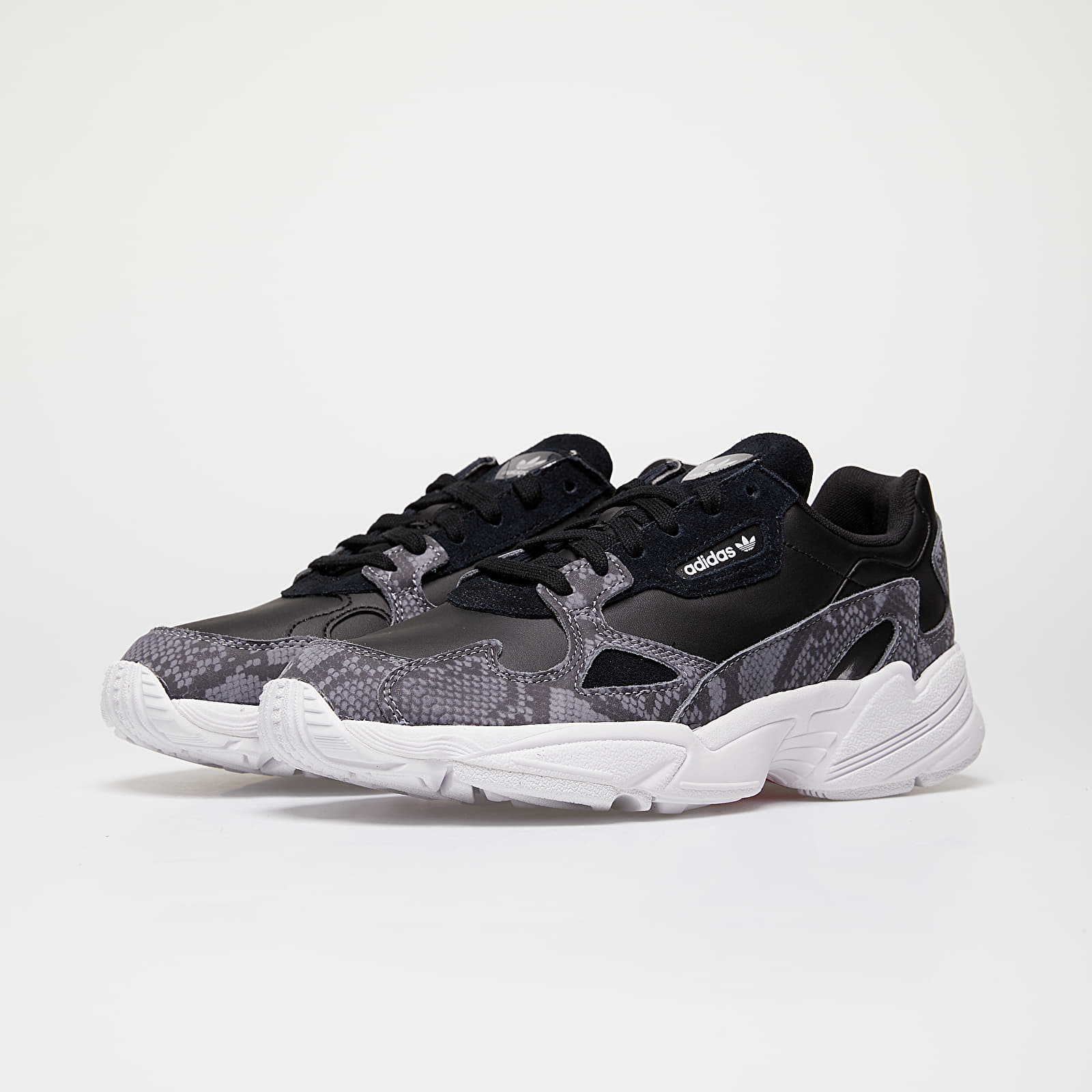 Women's shoes adidas Falcon W Core Black/ Core Black/ Ftw White