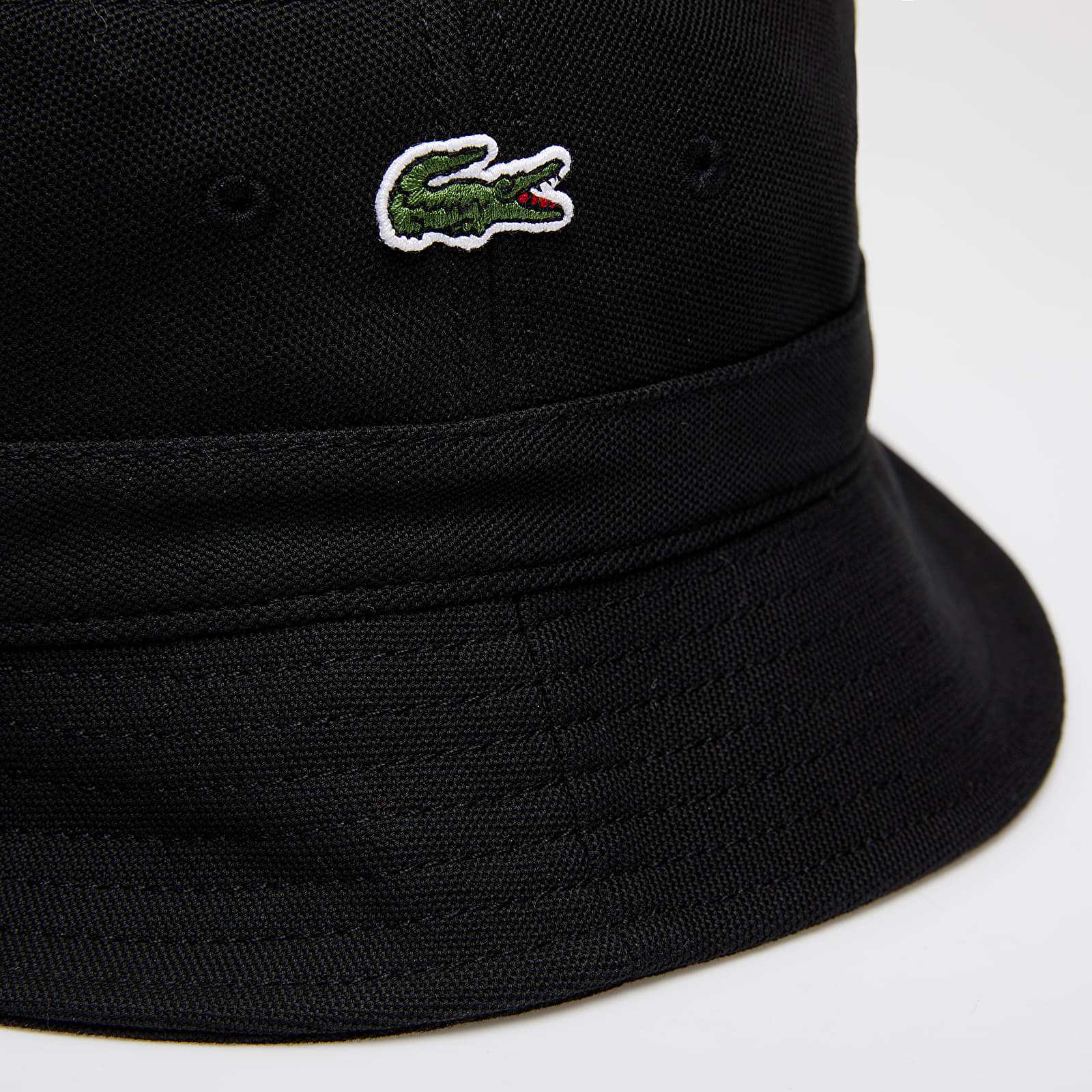 Kapelusze LACOSTE Bucket Hat Black