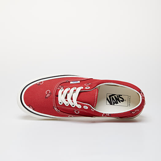 Vans on sale authentic crimson