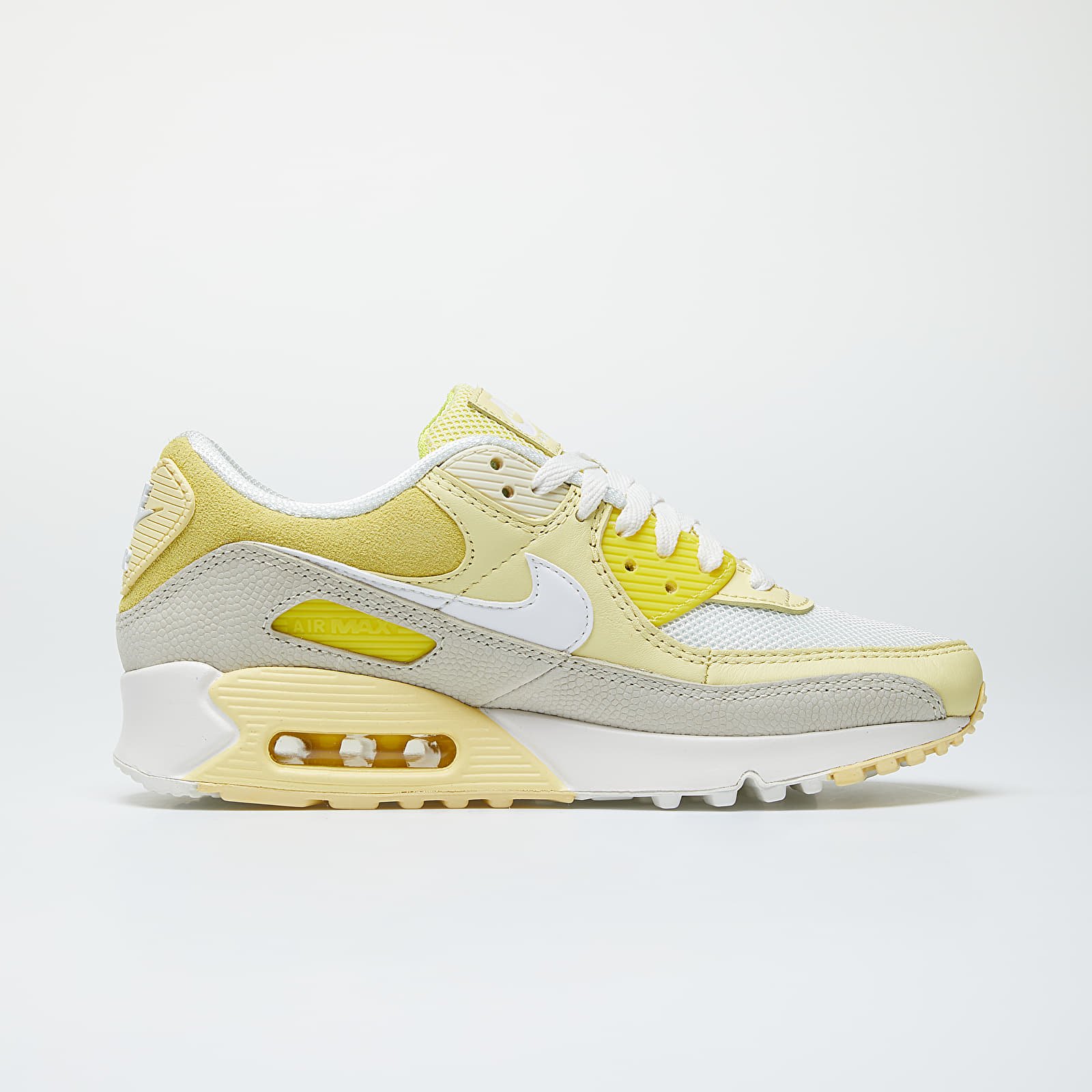 Дамски кецове и обувки Nike Wmns Air Max 90 Opti Yellow/ White-Fossil-Bicycle Yellow