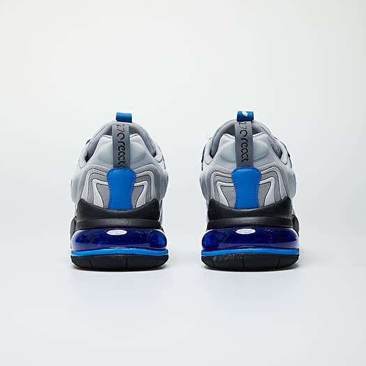Nike air max 270 react eng silver and blue shop