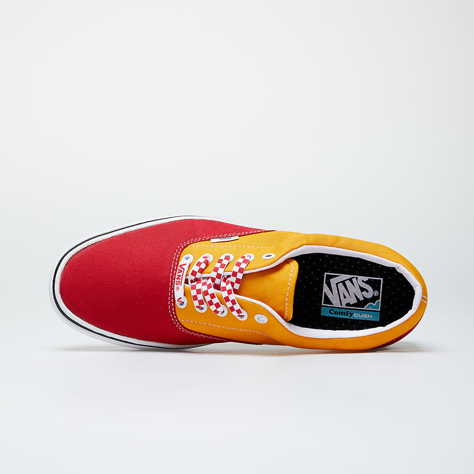 Orange vans laces hotsell