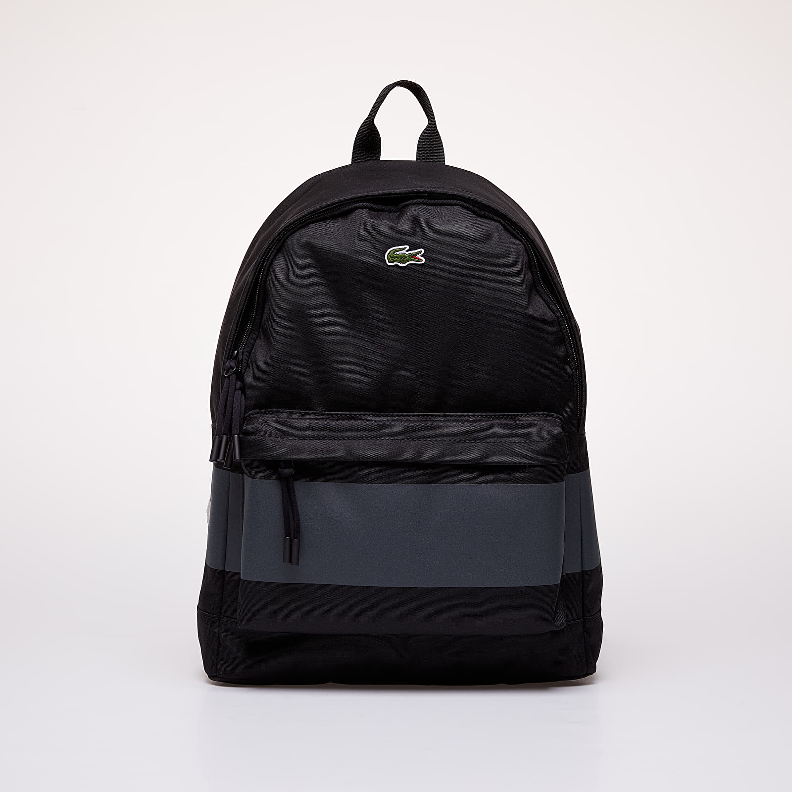 Hátizsákok LACOSTE Neocroc Classic Solid Backpack Black