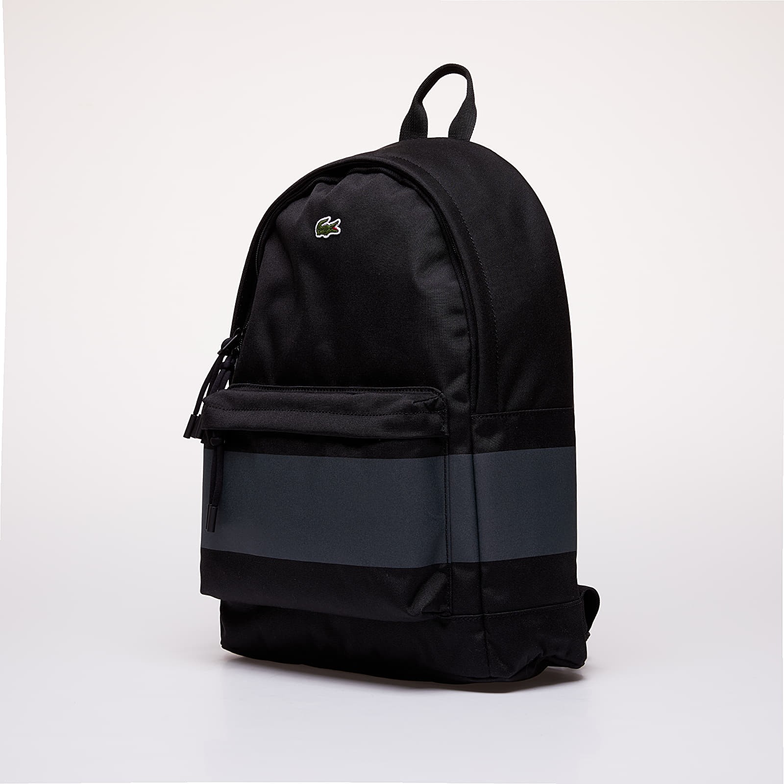 Hátizsákok LACOSTE Neocroc Classic Solid Backpack Black